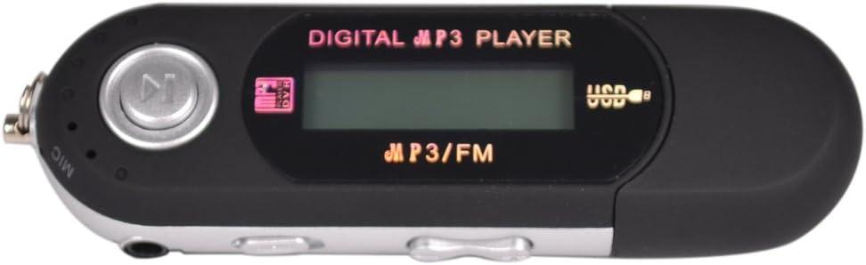 8 ГБ MP3-плеєр Цифровий USB-мультимедіа Музика 3,5 мм з FM-радіо Чорний/182, фото 1