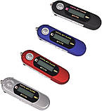 8 ГБ MP3-плеєр Цифровий USB-мультимедіа Музика 3,5 мм з FM-радіо Чорний/182, фото 4