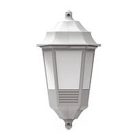 Светильник уличный настенный Horoz Begonya под лампу Е27 Белый