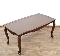 Столик журнальный Polomeble Classic прямоугольный 120 x 65 x 55см, дуб орех