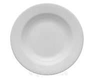 Белое фарфоровое блюдо Lubiana Kaszub глубокое 240 мм (224) Оригинал