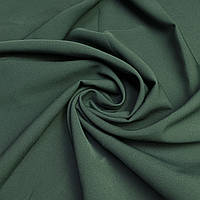 Ткань Креп-Костюмный Китай Темно-Зеленый