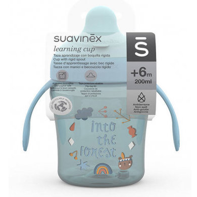Чашка з ручками Suavinex Лісові історії 150 мл, blue