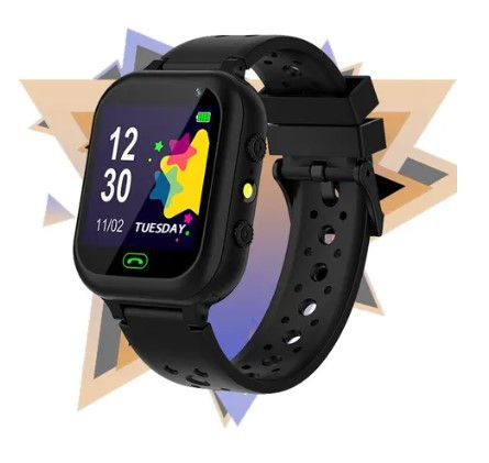 Дитячий годинник Smart Baby Watch Q21 Black Чорний