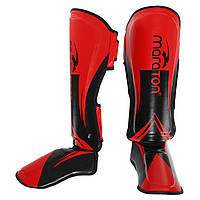 Защита голени и стопы защита для ног Maraton Fight Gear Heroe 9321 размер S Red-Black