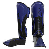 Защита голени и стопы защита для ног Maraton Fight Gear Heroe 9321 размер S Blue-Black