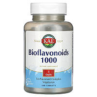 Биофлавоноиды KAL "Bioflavonoids 1000" с гесперидином (100 таблеток)