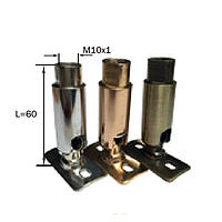 Шарнір похило-поворотний (180°) (360°) (з фланцем і внутрішньою різзю)