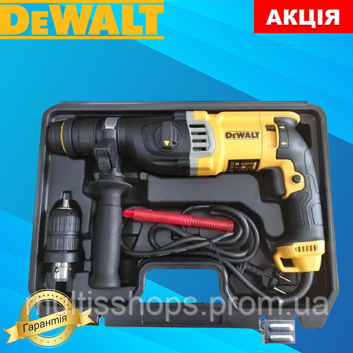 Перфоратор бочковой DeWALT D25601K (900Вт, 3,2 Дж) Профессиональный ...