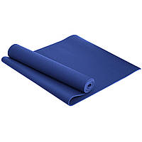 Килимок для фітнесу та йоги Zelart Yoga Mat Action 2349 6 мм Blue