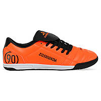 Обувь для футзала мужская Zelart Zushunda Action 6029-3 размер 43 Orange-Black