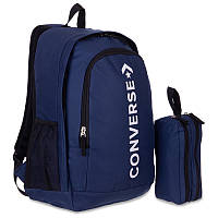 Рюкзак городской с органайзером Converse Action 210 объем 24 литра Dark Blue