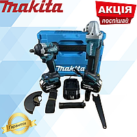 Набор 2в1 АКБ Makita 36V (Гайковерт DTW500 + Болгарка DGA504) Набор 2в1 Макита