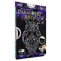 Комплект креативного творчества DAR-01 "DIAMOND ART" (Королевская Сова) Advert Комплект креативної творчості