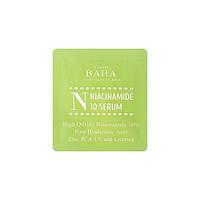 Противовоспалительная сыворотка для жирной кожи Cos De BAHA Niacinamide 10 Serum 1,5 мл