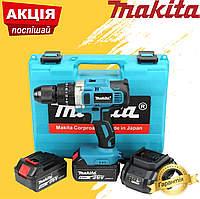 Аккумуляторная бесщеточная дрель-шуруповерт Makita DDF484 (36 В, 28 Нм, 2 х 5.0 Aч)