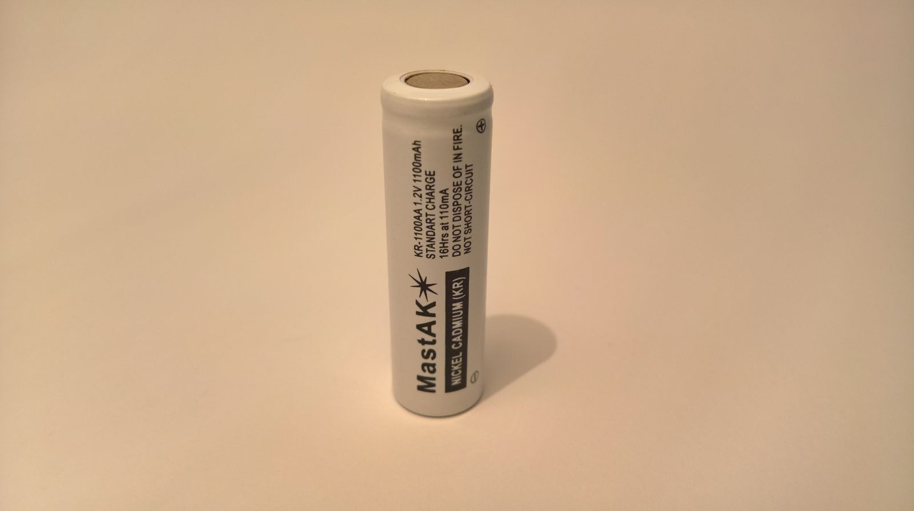 Акумулятор технічний MastAK AA/HR6 1,2 V 1100mAh (Ni-Cd)