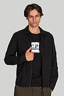 Овершот рубашка C.P. Company черная | Мужские куртки ветровки Си Пи Компани | С П Компани
