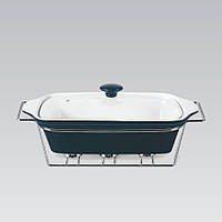 Марміт керамічний прямокутний Maestro MR-11561-73, 2.8 л, для запікання та сервірування