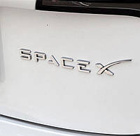 Эмблема SpaceX (значок, надпись, логотип) TESLA Space X
