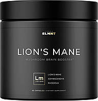 Ноотропная добавка премиум-класса Terra Еlmnt Lion's Mane Extract 60 капсул