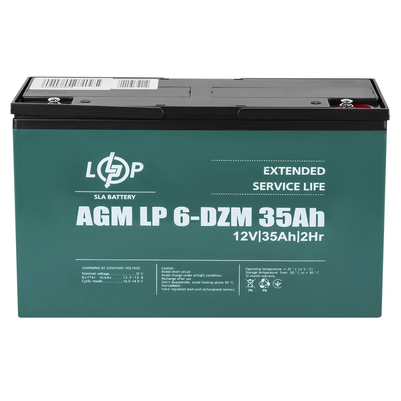 Тяговий акумулятор LP 6-DZM-35
