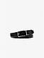 Подарунковий набір MICHAEL KORS MENS 4-in-1 Logo Belt Box Set чоловічий двосторонній ремінь з 2 пряжками (чорний), фото 6