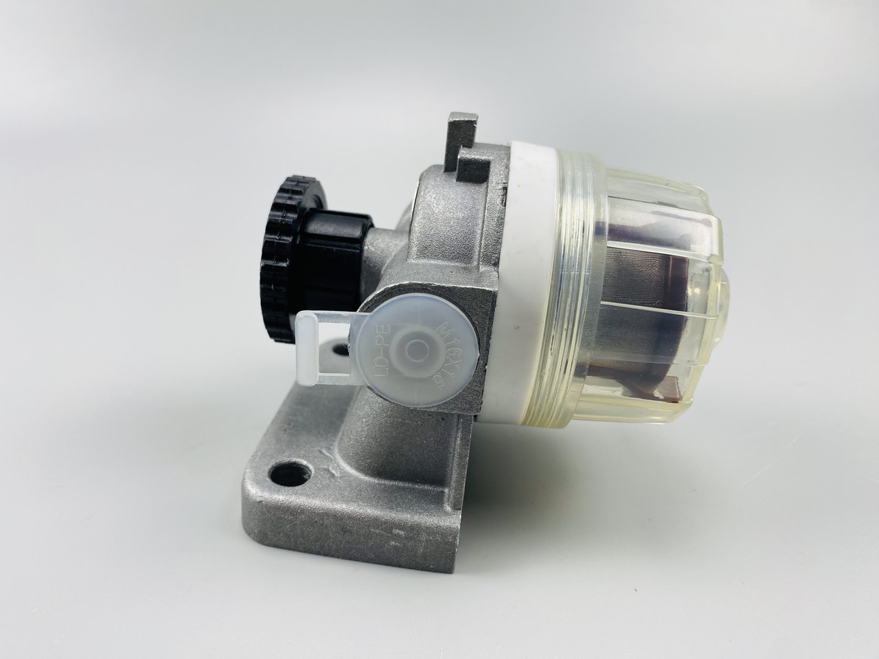 Універсальний фільтр очищення палива з функцією прокачування і вертикальним кріпленням, фото 1