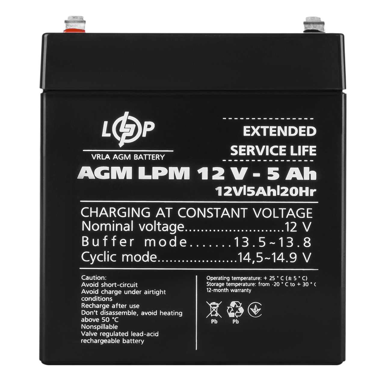 Акумулятор AGM LogicPower