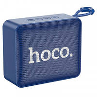 Портативна Bluetooth колонка HOCO BS51 Gold brick sports BT speaker Blue