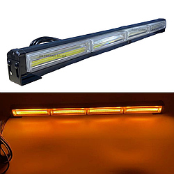 Автомобільний Led ДХО стробоскоп жовтого кольору 12-24 вольт 60 см