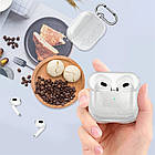 Чохол прозорий із блискітками для AirPods 1/2, фото 7