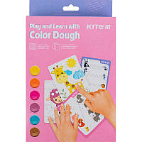 Набор лепи и развивайся Kite K23-326-1, 6 цветов + 5 карточек