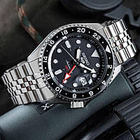 Мужские оригинальные наручные часы Seiko 5 Sports SSK001K1 GMT Automatic