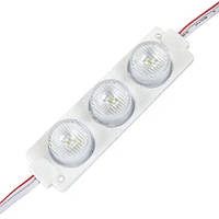 LED модуль VARGO 12V 3W білий IP67 70*20*15mm 60° SMD 3030 150-170lm (V-116935)