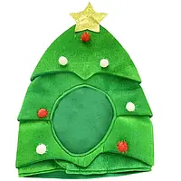 Елка, рождественская шапка, головной убор, креативный праздничный