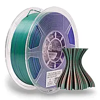 EPLA-Silk Mystic Filament (пластик) для 3D принтера eSUN 1кг, 1.75мм, мідний|фіолетовий|зелений