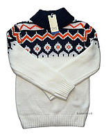 Вязаный теплый мягкий свитер на мальчика OVS (Италия). Размер 8-9 лет рост 134 см
