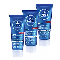 Набор 3х шт Крем для рук Лено Про интенс Laino Pro Intense Hand Cream с маслом Ши и пчелинным воском 50мл