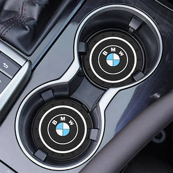 Антиковзкий килимок у підсклянники BMW (БМВ)