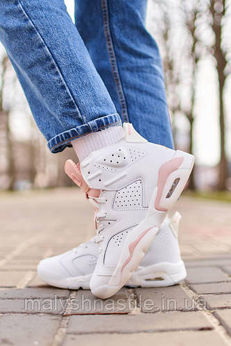 Retro 6 hot sale jordans pink