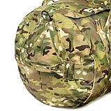 Сумка-рюкзак (армійський баул) Dozen Military Transport Bag (100 л) "MultiCam" (40*40*80 см), фото 4