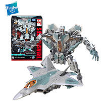 Трансформер Вояжер Старскрім. Hasbro Transformers Voyager Starscream. Екшн-фігурка трансформер-літак 18см