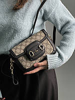 Gucci Horsebit 1955 Mini Bag Grey/Black