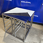 Підставка зі столешнею для пароконвектомата всіх моделей з нержавіючої сталі, фото 3