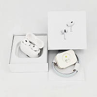 Bluetooth гарнитура BT Apple AirPods PRO ANC white, (ваккумные, сенсорные с кейсом)