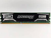 Оперативна пам'ять Crucial Ballistix Sport DDR3 8Gb 1600MHz PC3-12800U (BLS8G3D1609DS1S00.16FER) Б/В