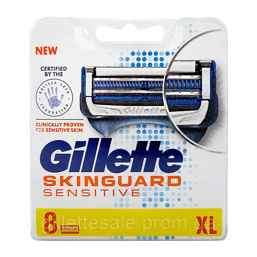 Змінні картриджі Gillette SkinGuard Sensitive (8шт.)