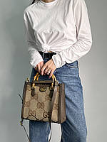 Gucci Diana Jumbo GG Medium Tote Bag Beige Gold 27 х 23 х 11 см