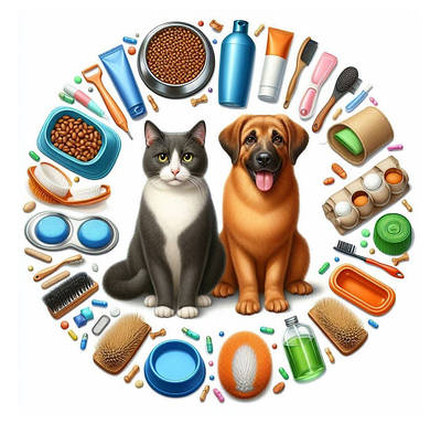 Корм, аксесуари та гігієна для котів і собак